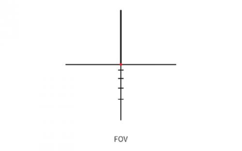 EOTech Vudu, 1-8X24 SFP, Rifle Scope, Black, 30mm Tube, HC3 Illuminated Reticle VDU1-8SFHC3