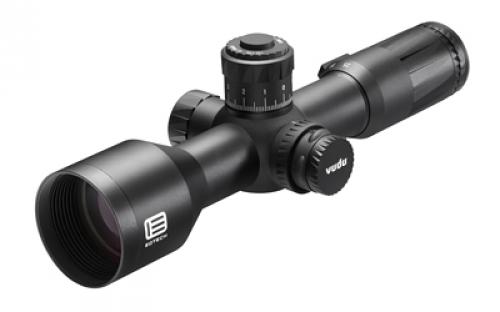 EOTech Vudu Rifle Scope, 5-25X50mm, 34mm MD3-MRAD Illuminated Reticle, .1 MRAD, First Focal Plane, Black VDU5-25FFMD3