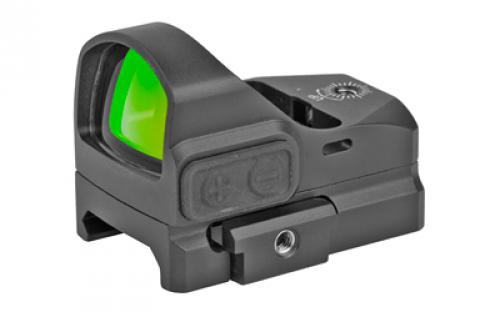 Truglo TRU-TEC Micro Red Dot, 1X23, 3MOA, 23mm X 17mm Multi-Coated Objective Lens, Matte Black, Hardshell Cover, 45 Degree Offset Mount, and CR2032 Battery Included TG-TG8100BM