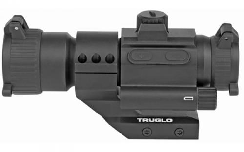 Truglo Ignite 30MM Red Dot, 2MOA, 30mm Multi-Coated Objective Lens, Unlimited Eye Relief, Matte Black, Cantilever Picatinny Base, Lens Cap and AAA Alkaline Battery Included TG-TG8335BN