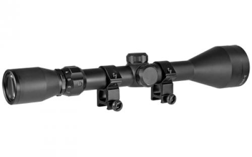 Truglo BUCKLINE, Rifle Scope, 3-9X50mm, 1 Maintube, Duplex BDC Dot Reticle, Black, Includes Weaver Rings TG-TG85395XB