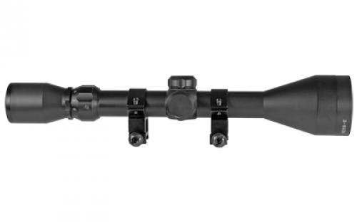 Truglo BUCKLINE, Rifle Scope, 3-9X50mm, 1" Maintube, Duplex BDC Dot Reticle, Black, Includes Weaver Rings TG-TG85395XB