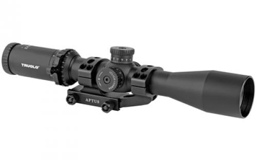 Truglo EMINUS Rifle Scope, 3-9X40mm, 30mm Main Tune T.P.R. (Illuminated TacPlex Reticle, APTUS-M1 1 Piece Base Throw Lever, Black Finish TG-TG8539TLR