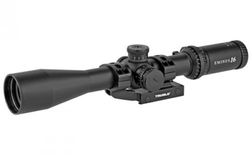 Truglo EEMINUS Rifle Scope, 4-16X44mm, 30mm Main Tube, T.P.R. (Illuminated TacPlex Reticle, APTUS-M1 1 Piece Base Throw Lever, Black Finish TG-TG8541TLR