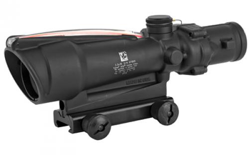 Trijicon ACOG Rifle Scope, 3.5X35, Red Chevron Reticle .223, Includes Flattop Mount, Matte Finish TA11F