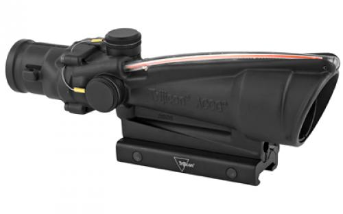 Trijicon ACOG Rifle Scope, 3.5X35, Red Chevron Reticle .223, Includes Flattop Mount, Matte Finish TA11F