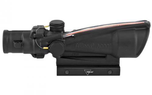 Trijicon ACOG Rifle Scope, 3.5X35, Red Chevron Reticle .223, Includes Flattop Mount, Matte Finish TA11F