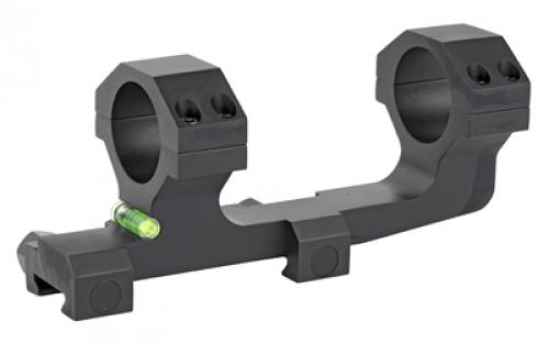 Black Spider LLC N1 Mount with Level, 30MM, 1.58 Scope Height, Black Finish BSO-N1-L