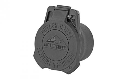 Butler Creek Element Scope Cover, 40mm, Black, Objective ESC40