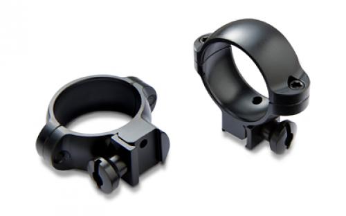 Burris Signature Rimfire, Scope Rings, 1, Fits Picatinny or 11mm Dovetail, Medium Height, Black Finish 420554