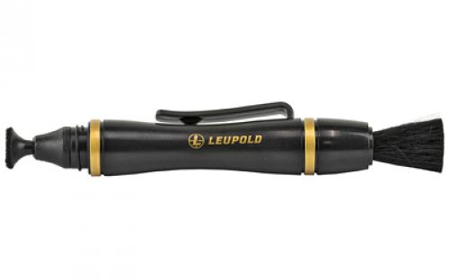 Leupold Lens Pen, Retractable Natural Hair Brush, Microfiber Cleaning Tip With Compound 48807