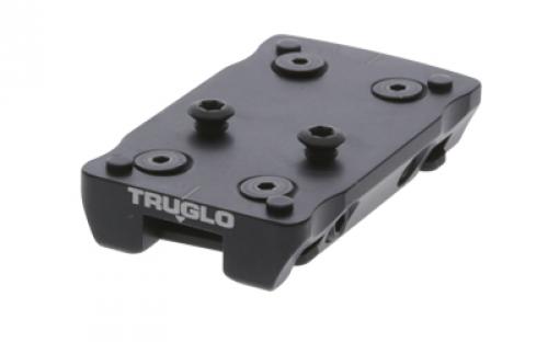 Truglo Red Dot Sight Mount, For Shotgun Vent Rib Barrel with 0.236 to 0.395 Vent Ribs Width, Fits TRUGLO TRUTEC Micro (TG8100B, TG8100BM, TG8100G)/Vortex/EOTech/Burris/Meopta and More, Nitride Finish, Black TG-TG8954U1