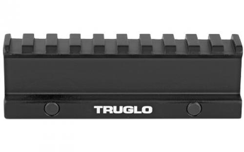 Truglo RISER MOUNT PICATINNY, Riser, Black, Picatinny Style Riser Mount, Raises Mounting Surface by 1" TG-TG8990B