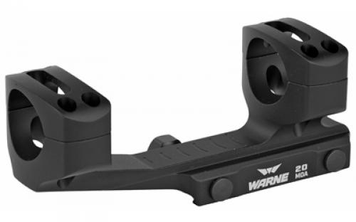 Warne 20 MOA Mount, 1, Fits AR Rifles, Extended Skeletonized, Black LRSKEL1TW