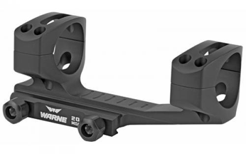 Warne 20 MOA Mount, 30mm, Fits AR Rifles, Extended Skeletonized, Black LRSKEL30TW