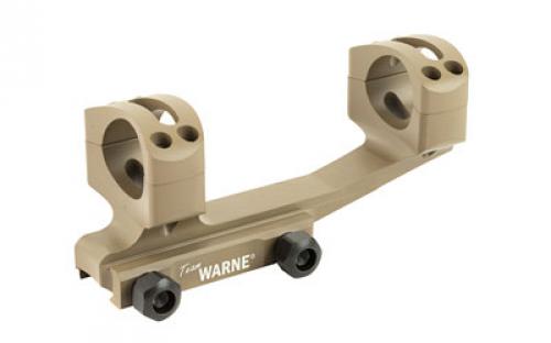 Warne Generation 2 Mount, 1, Fits AR Rifles, Extended Skeletonized, Dark Earth Finish XSKEL1DE