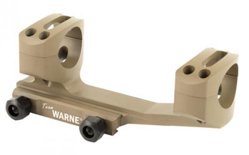 Warne Generation 2 Mount, 1", Fits AR Rifles, Extended Skeletonized, Dark Earth Finish XSKEL1DE