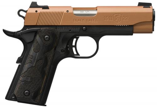 BROWNING 1911-22 BK LBL 22LR 3.6 COP #  