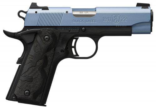 BROWNING 1911-22 BK LBL 22LR 3.6 POL #  