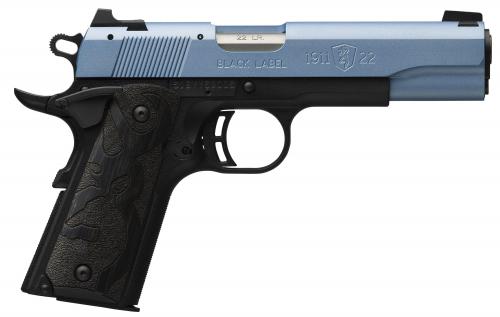 BROWNING 1911-22 BK LBL 22LR 4.25 POL#  