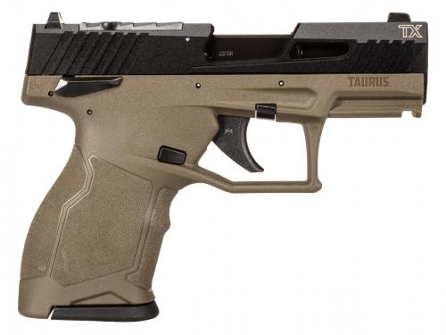 TAURUS TX22C 22LR BK/ODG 3.5 10+1 TS  