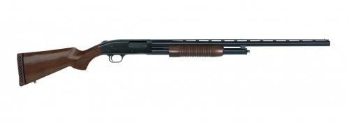 MOSSBERG 500 FIELD RETRO 12/28 3 BL/WD  