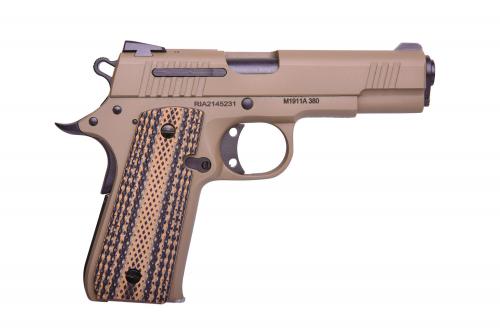 ROCK ISLAND ARMORY RIA 380ACP FDE/BROWN 3.75" 7+1  