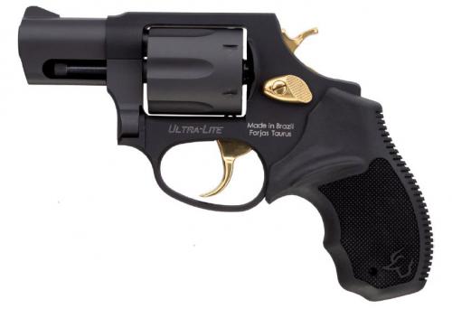 TAURUS 856 ULTRA LT 38SP BK/GD 2" 6SH  