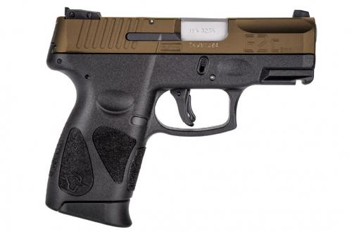 TAURUS G2C 9MM BURNT BRONZE/BLK 12+1#  