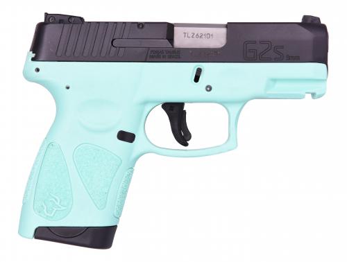 TAURUS G2S 9MM BLK/CYAN 3.2" 7+1  