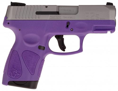 TAURUS G2S 9MM SS/DK PURPLE 3.2 7+1  