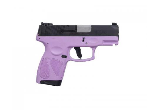 TAURUS G2S 9MM BLK/LT PURPLE 3.2 7+1  