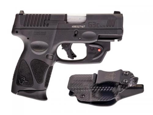 TAURUS G3C 9MM BLK 3.2" 12+1 LASER  