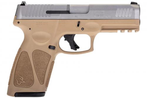 TAURUS G3 9MM TAN/SS 4 15+1  