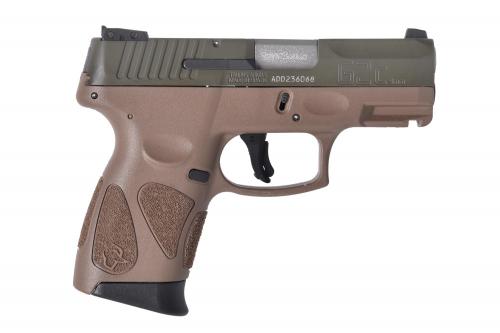 TAURUS G2C 9MM ODG/BROWN 3.2 12+1  