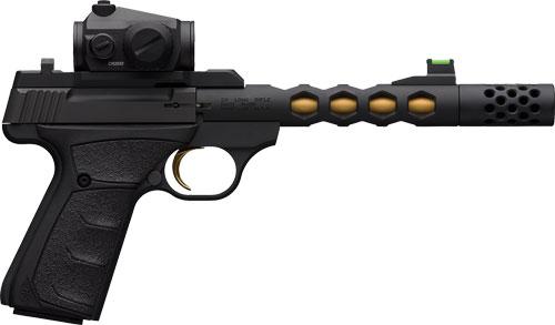 BROWNING BUCK MARK VISION UFX 22LR 5.9 BLK/GOLD W/ VORTEX