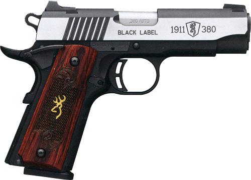 BROWNING 1911-380 BLACK LABEL MEDALLION PRO 3.62 NT ST WOOD