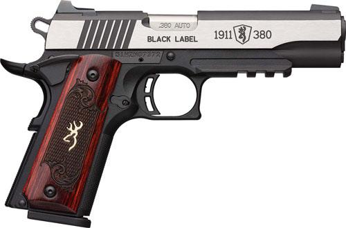 BROWNING 1911-380 BLACK LABEL MEDALLION PRO 4.25FS W/ RAIL