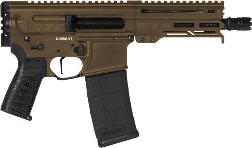 CMMG PISTOL DISSENT MK4 .300 BLK 6.5 30RD MIDNIGHT BRONZE