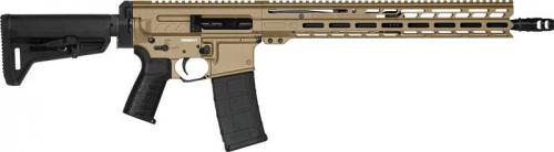 CMMG RIFLE DISSENT MK4 5.56MM 16 30RD SL-K ADJ STOCK TAN