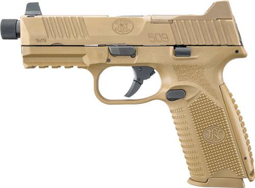 FN 509 TACTICAL 9MM BUNDLE 1-17RD 4-24RD FDE