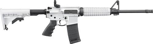 RUGER AR556 .223 30-SHOT WHITE CERAKOTE FURNITURE (TALO