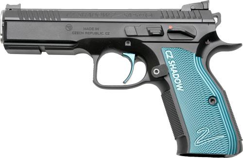 CZ CUSTOM SHADOW 2 SA ACCU 9MM FS 17-SHOT BLK POLYMER FINISH