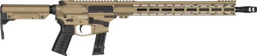 CMMG RIFLE RESOLUTE MK17 9MM 16.1 (P320) 21RD COYOTE TAN