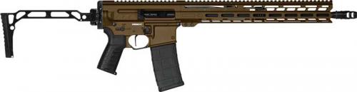 CMMG RIFLE DISSENT MK4 9MM 16 RDB/9ARC FOLDING STOCK BRONZE