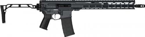 CMMG RIFLE DISSENT MK4 9MM 16 RDB/9ARC FOLDING STOCK GREY