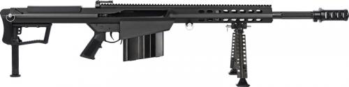 BARRETT M107A1 RIFLE .50BMG 20" FLUTED 1:15 10RD STEEL BLK