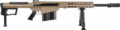 BARRETT M107A1 RIFLE .50BMG 20" FLUTED 1:15 10RD STEEL FDE