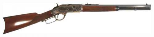 CIMARRON 1873 SADDLE RIFLE .38/.357 18 CC/BLUED WALNUT