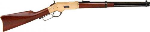 CIMARRON 1866 YELLOWBOY .38SP 19 SR CARBINE BRASS/BLUED